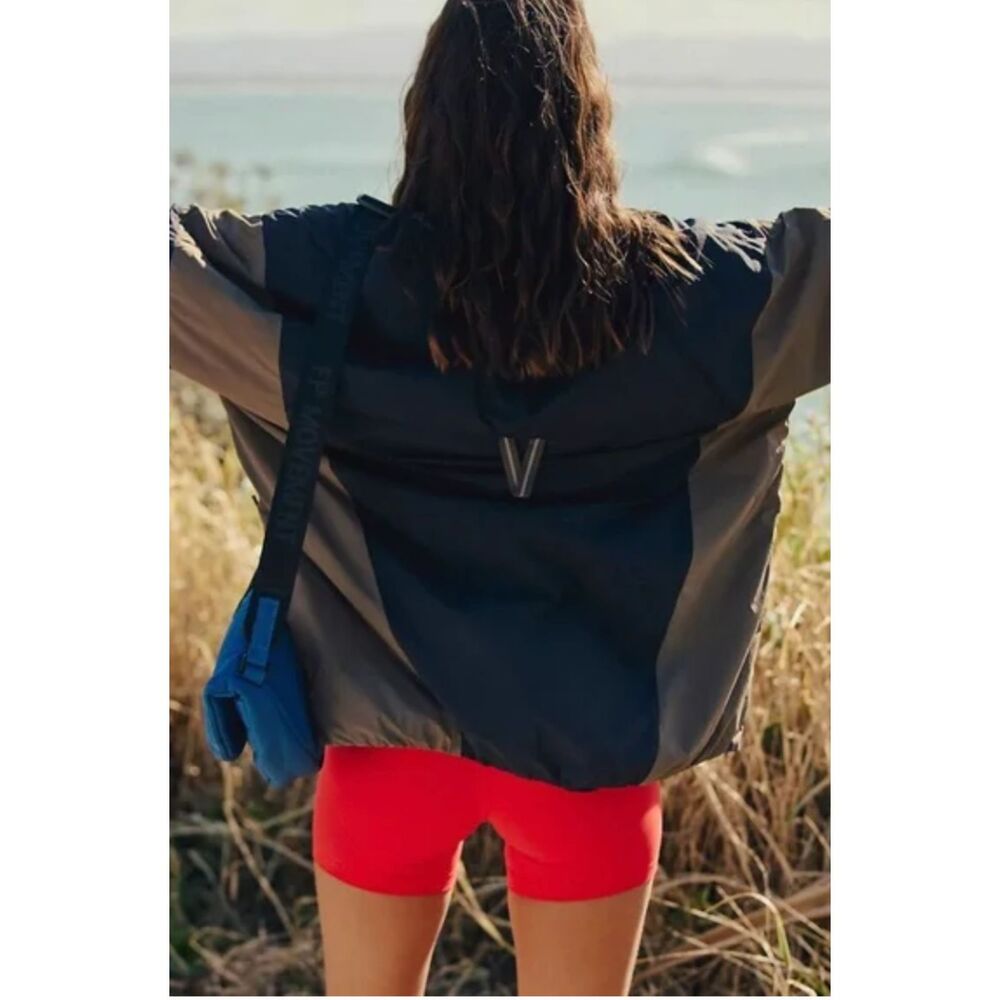 FREE PEOPLE MOVEMENT Match Up Rugby Pullover